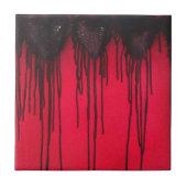 Love Bleeds Black Tegeltje (Voorkant)