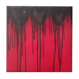Love Bleeds Black Tegeltje