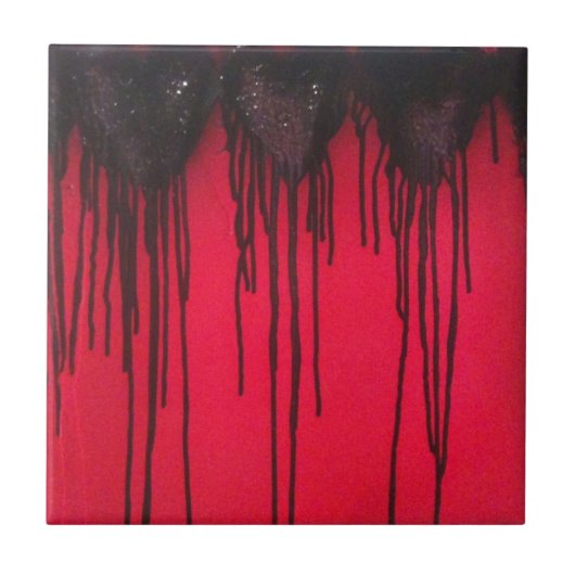 Love Bleeds Black Tegeltje (Voorkant)