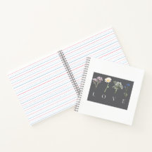 LOVE Bloem – Romantische Botanische Print