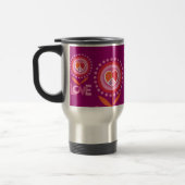 LOVE bloemvrek Travel Mug Reisbeker (Links)