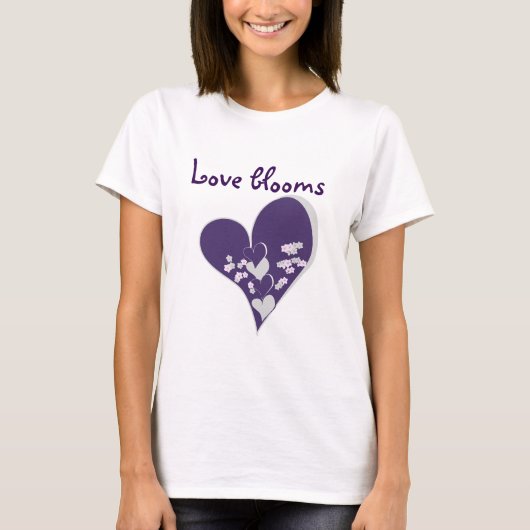 Love Blooms T-shirt (Voorkant)