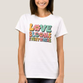 Love Blooms T-shirt (Voorkant)