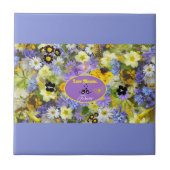 Love Blooms Tegeltje (Voorkant)