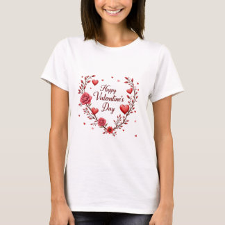 Love Blooms: Valentijn's Heart & Flower Design! T-shirt