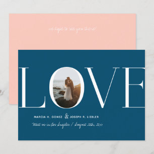 Love Blue Foto Save The Date