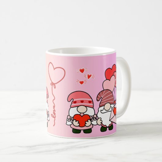 Love Blue Koffiemok (Voorkant rechts)