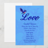Love Bluebird Vrijgezellenfeest Kaart (Voorkant / Achterkant)