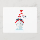 Love Boat Briefkaart (Voorkant)