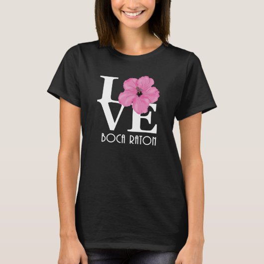 LOVE Boca Raton T-Shirt (Voorkant)