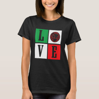 Love Bocce Italy Bocce Ball T-shirt