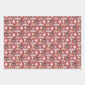 Love Boho Rainbow Photo Wrapping Paper (Voorkant)