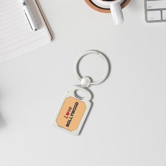 "LOVE BOLLYWOOD" INDIASE BIOSCOOP WAARDERING SLEUTELHANGER