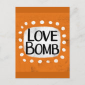 Love Bomb Briefkaart (Voorkant)