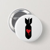 Love Bomber Ronde Button 5,7 Cm (Voorkant /achterkant)