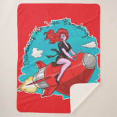 Love Bombing Sherpa Deken (Voorkant)