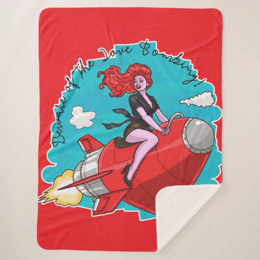 Love Bombing Sherpa Deken (Voorkant)