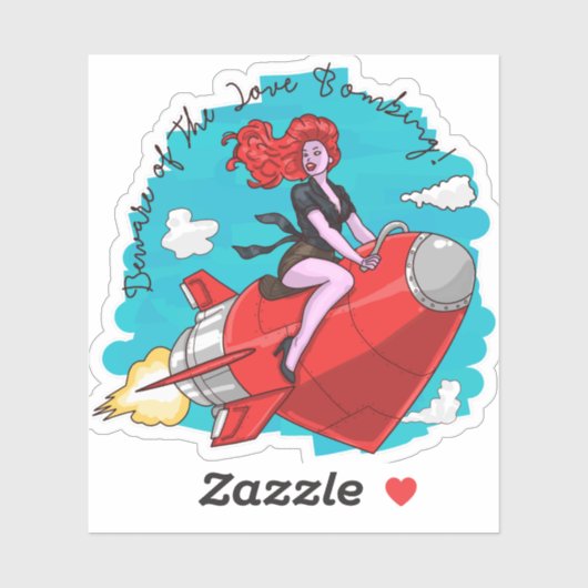 Love Bombing Sticker (Vel)