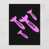 Love Bombs Briefkaart (Voorkant)