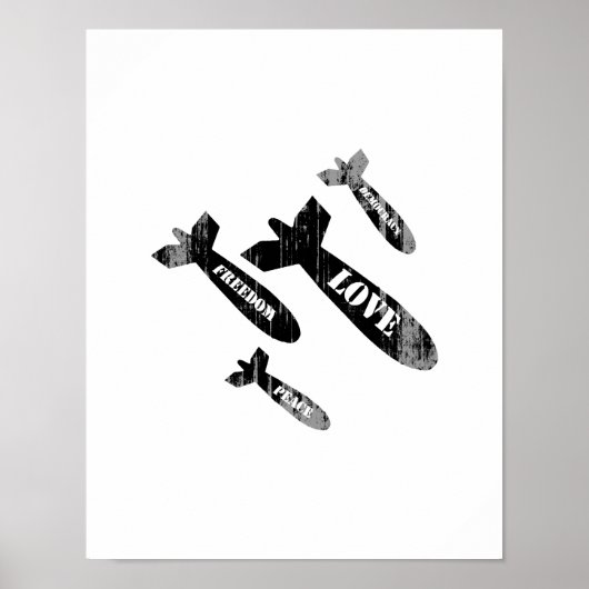 Love Bombs Faded.png Poster (Voorkant)