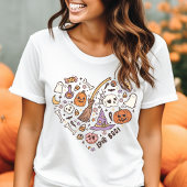 Love Boo! Retro Halloween Hart Tri-Blend Shirt