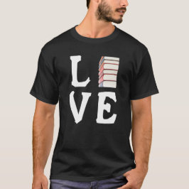 Love Books Book Nerd Literary Tshirt Reading Gift