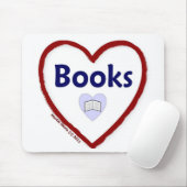 Love Books Muismat (Met muis)