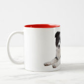 Love Border Collie Puppy Dog Coffee Mok (Links)