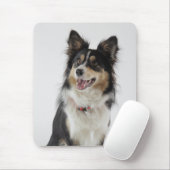 Love Border Collie Puppy Dog Mousepad Muismat (Met muis)