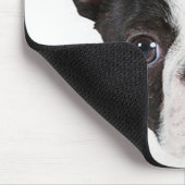 Love Boston Terrier Puppy Dog Computer Mousepad Muismat (Hoek)