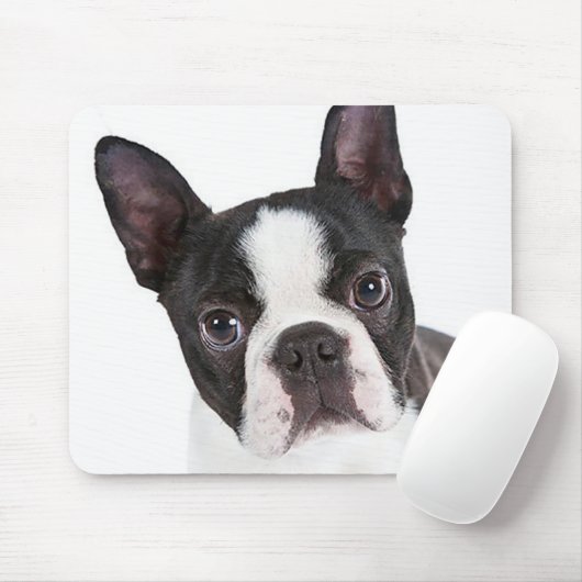 Love Boston Terrier Puppy Dog Computer Mousepad Muismat (Met muis)