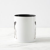 Love Boston Terriers Dogs Zoveel Fun Quote Mok (Midden)