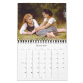 Love, Bouguereau 2010 Calendar Kalender (Mar 2027)