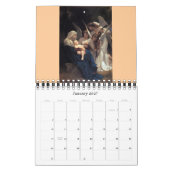 Love, Bouguereau 2010 Calendar Kalender (Jan 2027)