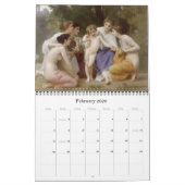 Love, Bouguereau 2010 Calendar Kalender (Feb 2026)