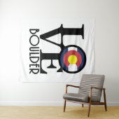 LOVE Boulder Colorado Wandkleed (In Situ (horizontaal))