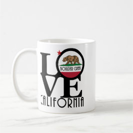 LOVE Boulder Creek California 11oz Koffiemok