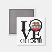 LOVE Boulder Creek California Magneet (Voorkant / Achterkant)