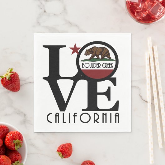 LOVE Boulder Creek California Servet (Insitu)