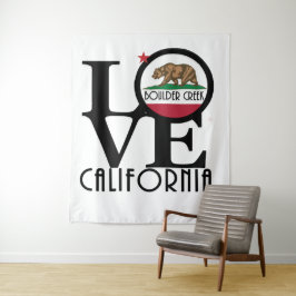 LOVE Boulder Creek California Wandkleed