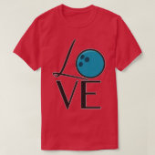 Love bowling Classic TShirt (Design voorkant)