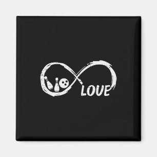 Love Bowling Infinity Bowler Vrouwen Meisjes Jonge Magneet