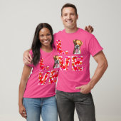 Love Boxer Dog voor Master en Vrouw van een Boxer T-shirt (Unisex)