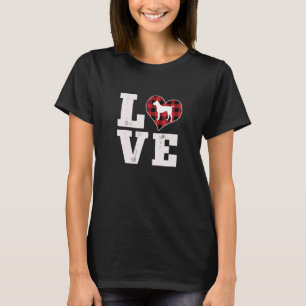 Love Boxer Hondenliefhebber Gifts Dog Buffalo Pset T-shirt
