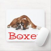 Love Boxer Puppy Dog Mousepad Muismat (Met muis)