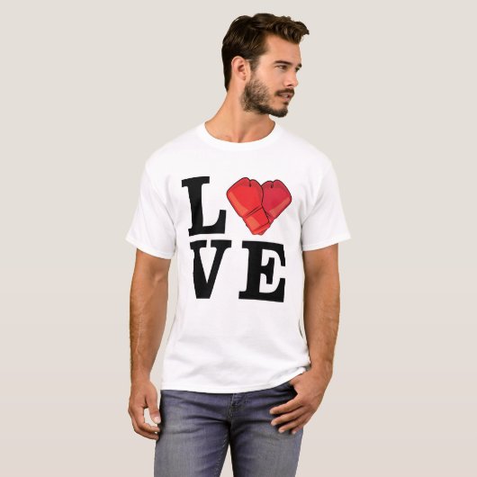 Love Boxing T-shirt (Voorkant volledig)