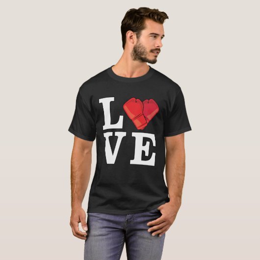 Love Boxing T-shirt (Voorkant volledig)