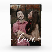 Love Boyfriend Girlfriend Custom Vertical Photo Fotoblokken (Voorkant)