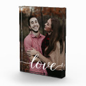 Love Boyfriend Girlfriend Custom Vertical Photo Fotoblokken (Rechts)