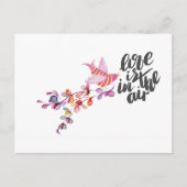 Love Branch Bird Briefkaart (Voorkant)
